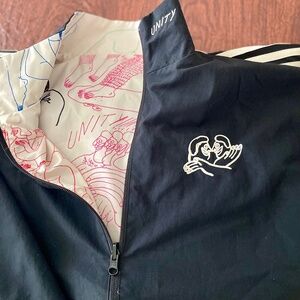 Set- Windbreaker Jacket XXL & Shorts XL Set Addidas unity skateboarding